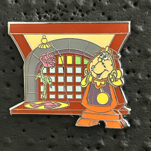 2012 - Cogsworth - Beauty and the Beast - Fantasyland - MGK - WDW - Mystery Pin
