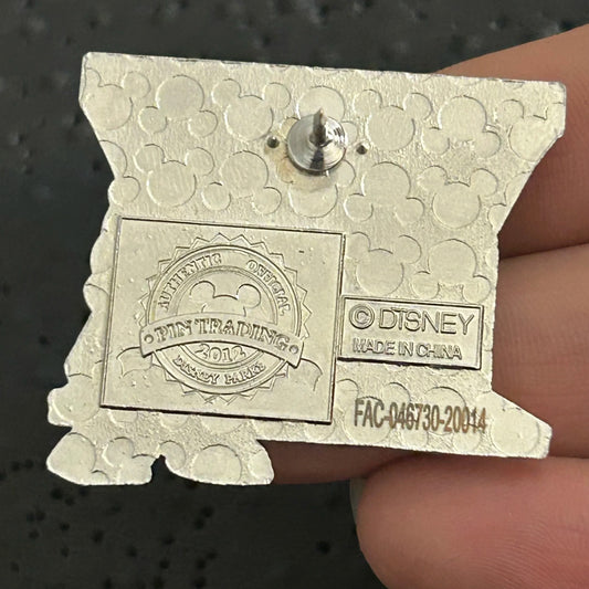 2012 - Cogsworth - Beauty and the Beast - Fantasyland - MGK - WDW - Mystery Pin