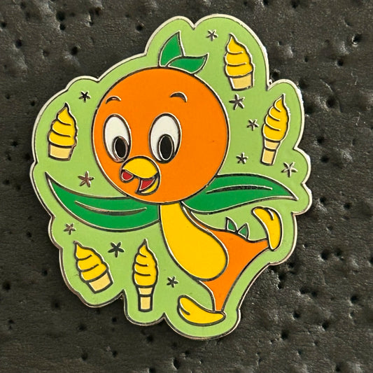 2024 - Orange Bird - Dole Whip - Green - Disney Pin