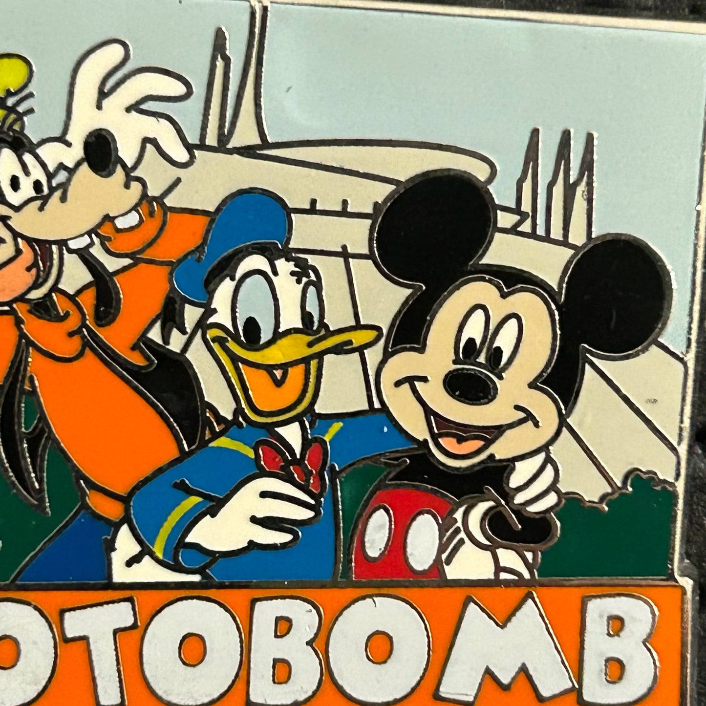 2017 - Mickey, Goofy and Donald - Photobomb - Space Mountain - MGK - WDW - Disney Pin