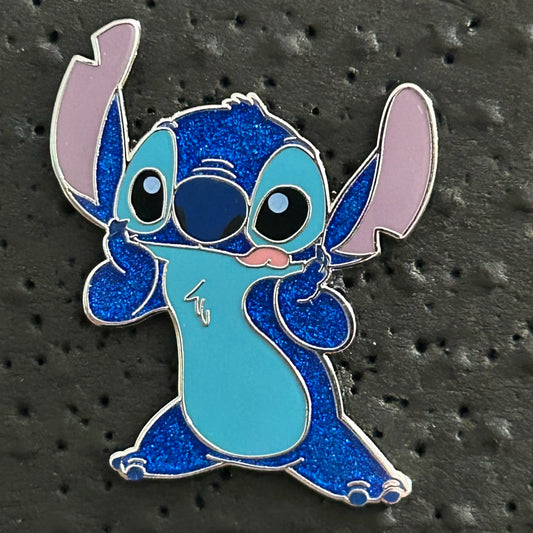 2024 - Stitch - Full Body - Glitter - Disney Pin