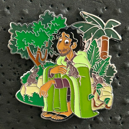 2024 - Bruno Madrigal and Rat - Sitting Outside - Encanto - Disney Pin