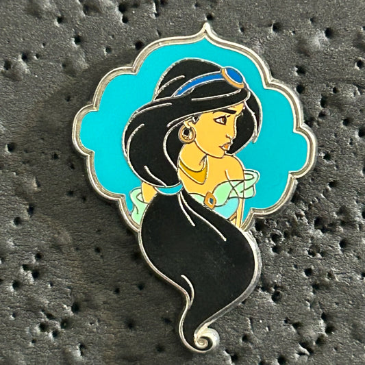 2019 - Jasmine - Aladdin - Side Profile - Disney Pin