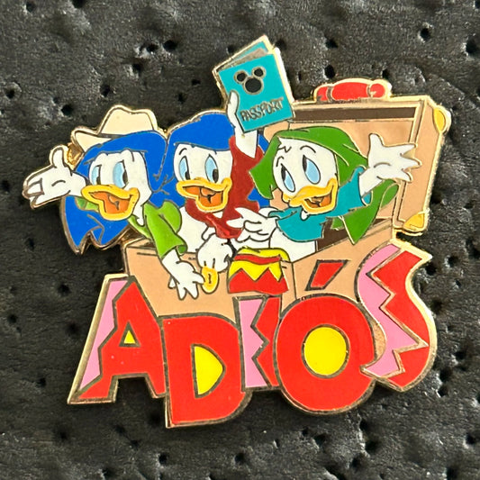 Adventures by Disney - Huey, Dewey, & Louie - Mexico - Adios - Disney Pin