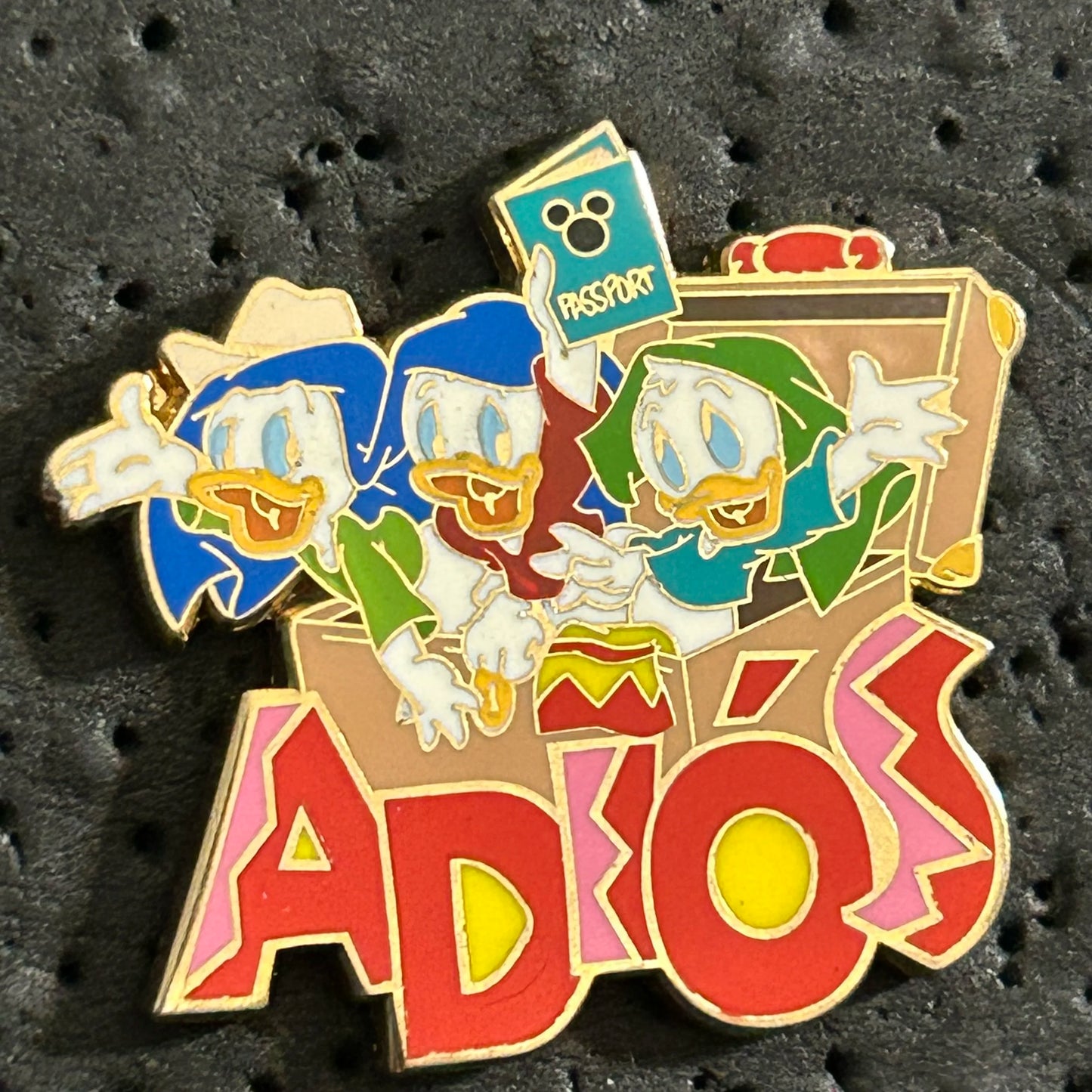 Adventures by Disney - Huey, Dewey, & Louie - Mexico - Adios - Disney Pin
