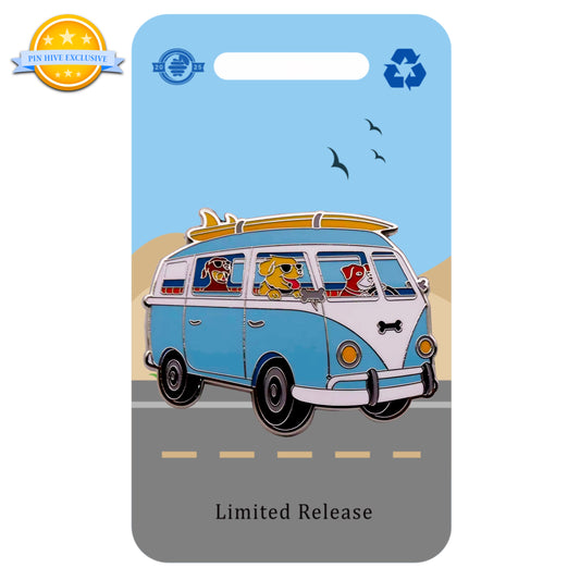 2025 - Canine Cruiser - Dogs Driving Bus - Limited Release - Hive Exclusive Pin