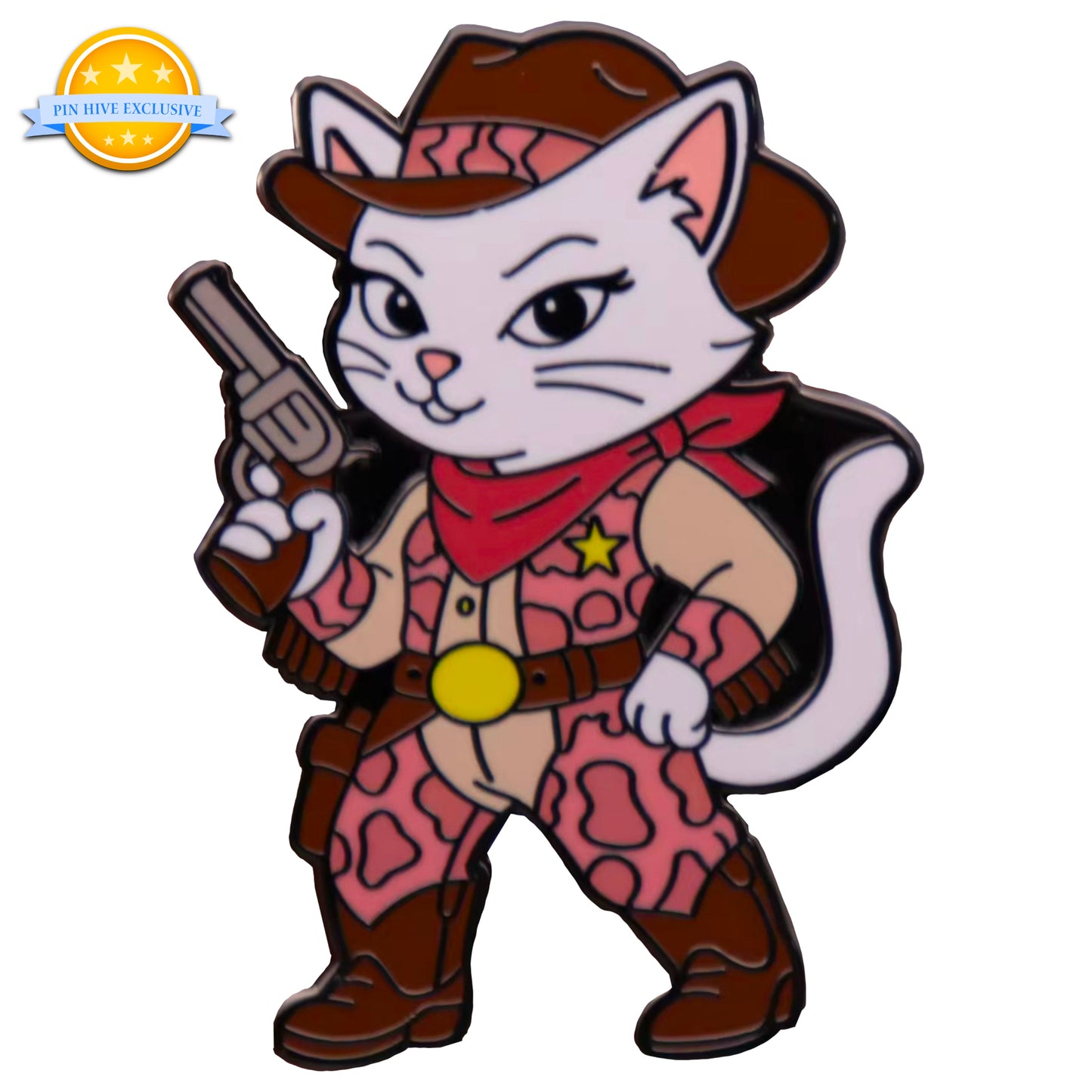 2025 - Cat Cowgirl - Limited Release - Hive Exclusive Pin