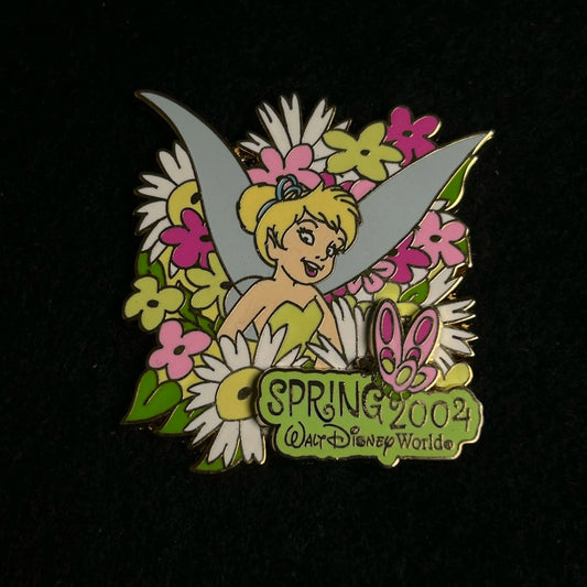 2004 - Tinker Bell - Spring - Surprise Series - LE 1,000 - 1 of 4 - Disney Pin on Pin