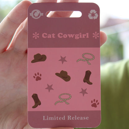 2025 - Cat Cowgirl - Critter Careers - Limited Release Pin