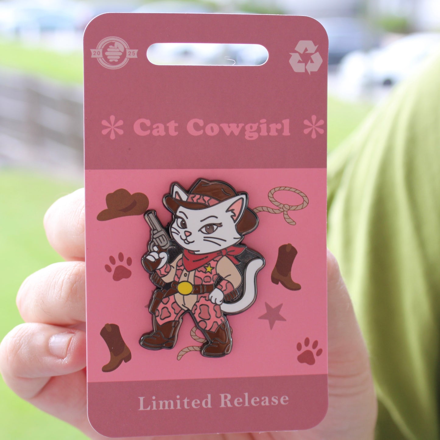 2025 - Cat Cowgirl - Critter Careers - Limited Release Pin