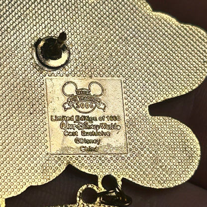 2006 - Mickey, Minnie and Pluto - Mothers Day - LE 1,000 - Dangle - Disney Pin