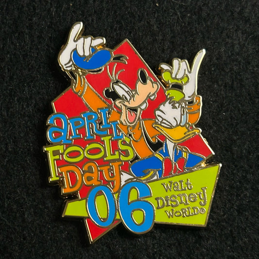 2006 - Goofy - April Fools Day - WDW - Cast Exclusive- LE 1,000 - Disney Pin