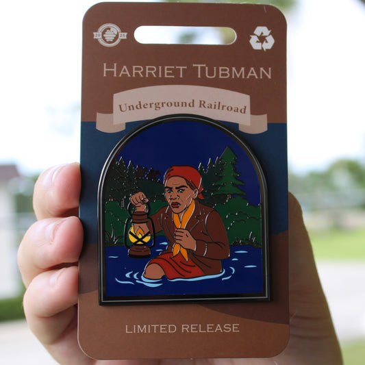 Harriet Tubman Pin - Traveling The Underground Railroad