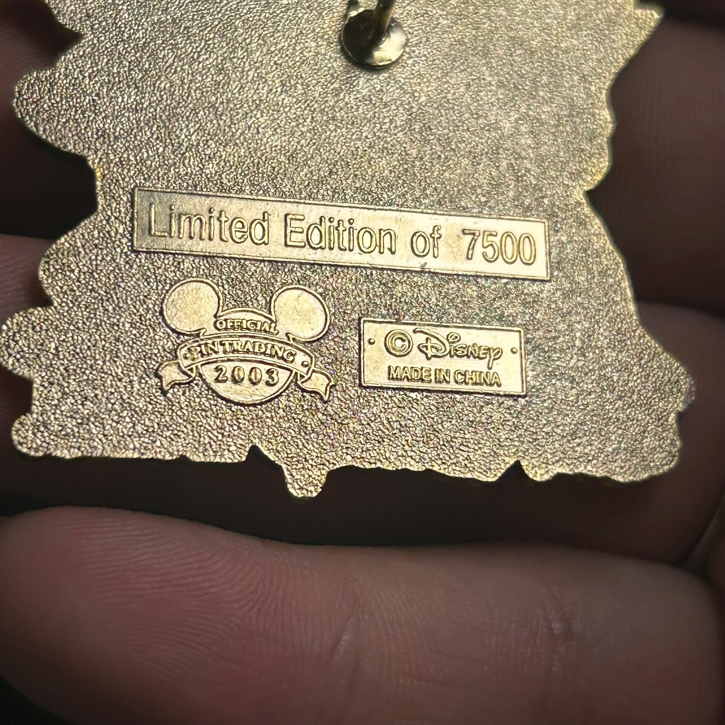 2003 - Mickey, Donald, Goofy, and Pluto - New Years Eve - LE 7,500 - Disney Pin