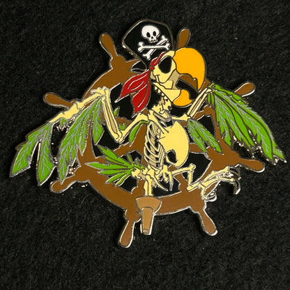 2022 - Parrot Skeleton - Pirates of the Caribbean - Disney Pin