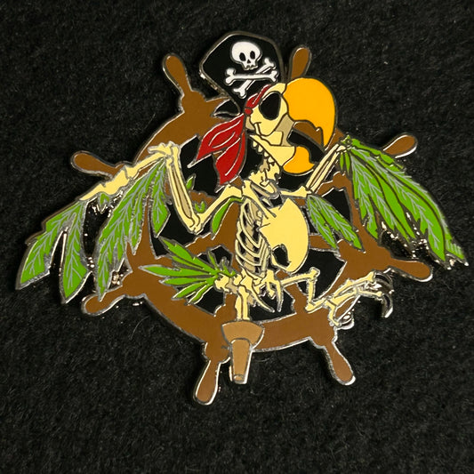 2022 - Parrot Skeleton - Pirates of the Caribbean - Disney Pin
