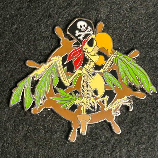 2022 - Parrot Skeleton - Pirates of the Caribbean - Disney Pin