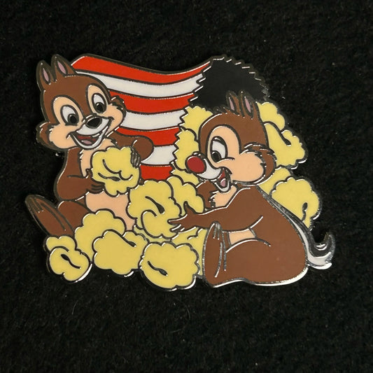 2025 - Chip and Dale - Eating Popcorn - Disney Pin
