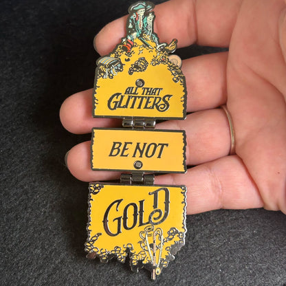 2025 - All That Glitters Be Not Gold - Pirates of the Caribbean - Hinge - Disney Pin