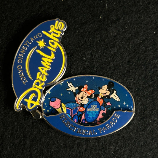 2001 - Mickey and Minnie - Electrical Light Parade - TDL - Hinge - Disney Pin