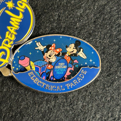 2001 - Mickey and Minnie - Electrical Light Parade - TDL - Hinge - Disney Pin