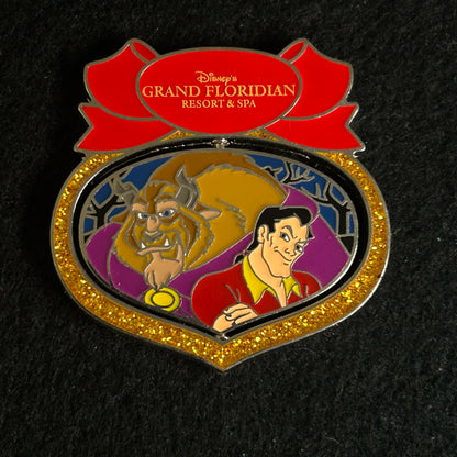 2022 - Gaston and the Beast - Grand Floridian - Spinner - LE 5,000 - Disney Pin