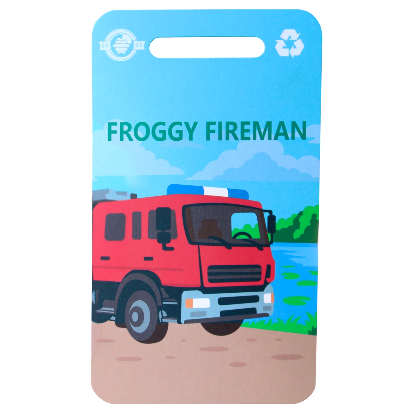 2025 - Froggy Fireman - Critter Careers Pin