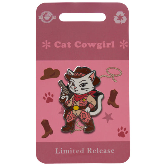 2025 - Cat Cowgirl - Critter Careers - Limited Release Pin
