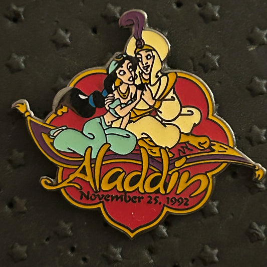 2001 - Aladdin and Jasmin - Magic Carpet  - Disney Pin