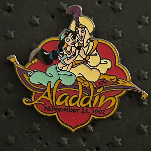 2001 - Aladdin and Jasmin - Magic Carpet  - Disney Pin