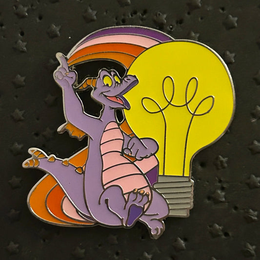 2024 - Figment - Lightbulb - Disney Pin