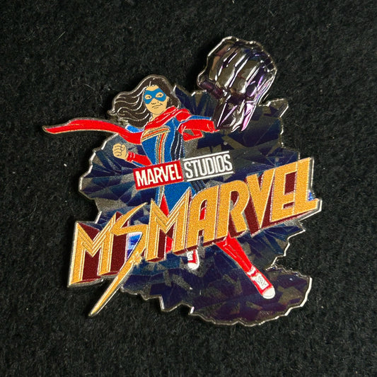 2022 - Ms Marvel - Marvel Studios - Multi Textured - LR - Disney Pin