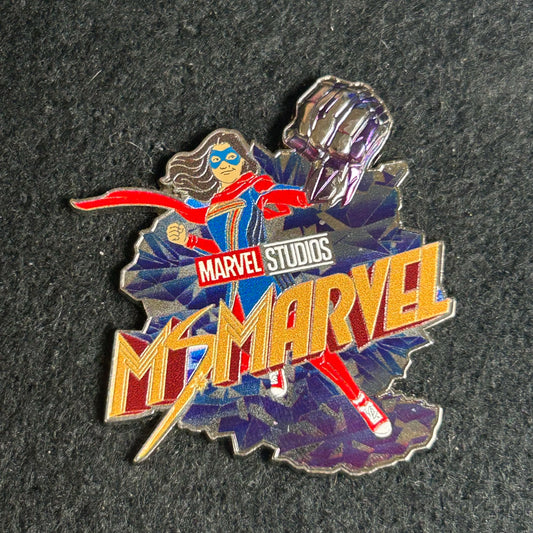 2022 - Ms Marvel - Marvel Studios - Multi Textured - LR - Disney Pin