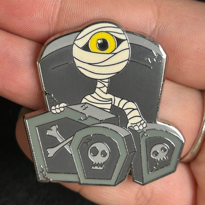 2024 - Mummy - Eye Ball - Gravestone - NBC - Mystery Series - Disney Pin