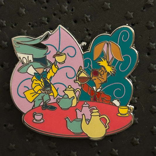2024 - March Hare and Mad Hatter - Having Tea - Disney Pin
