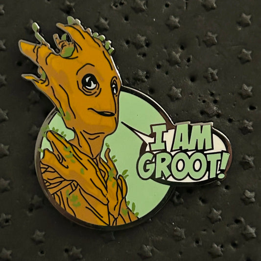 2024 - I am Groot - Marvel - Guardians of the Galaxy - Speech Bubble - Disney Pin