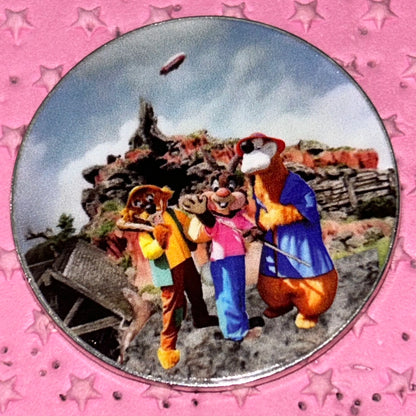 Splash Mountain Round Disney Pin