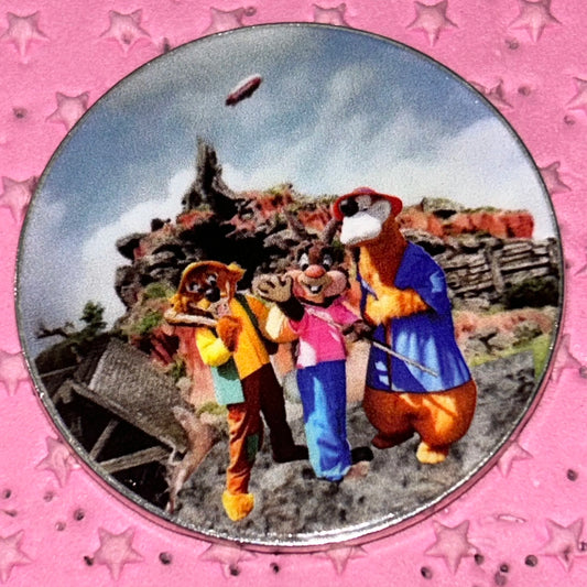 Splash Mountain Round Disney Pin