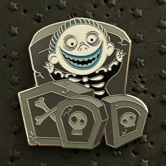 2024 - Barrel - NBC - Gravestone - Mystery Pin