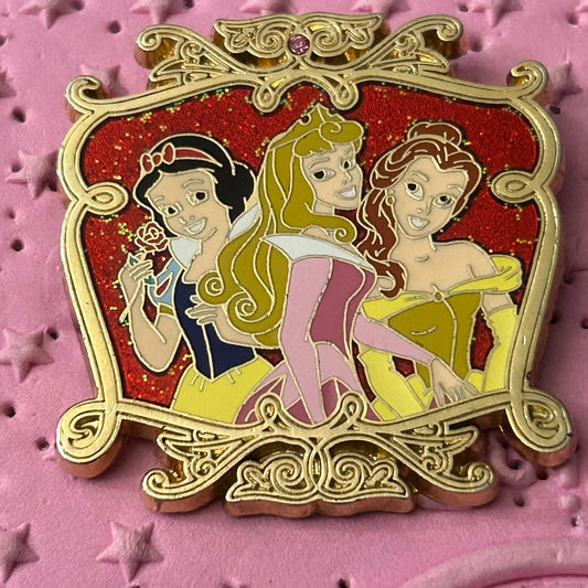 2007 Princesses Pin With Belle, Snow White, and Aurora