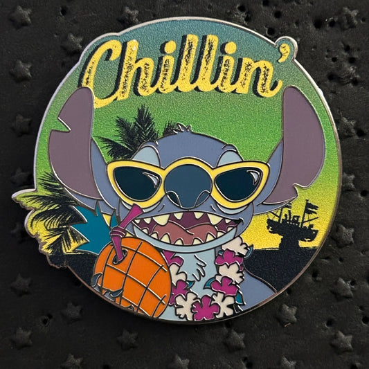2023 - Stitch - Chillin with Pineapple - Disney Pin
