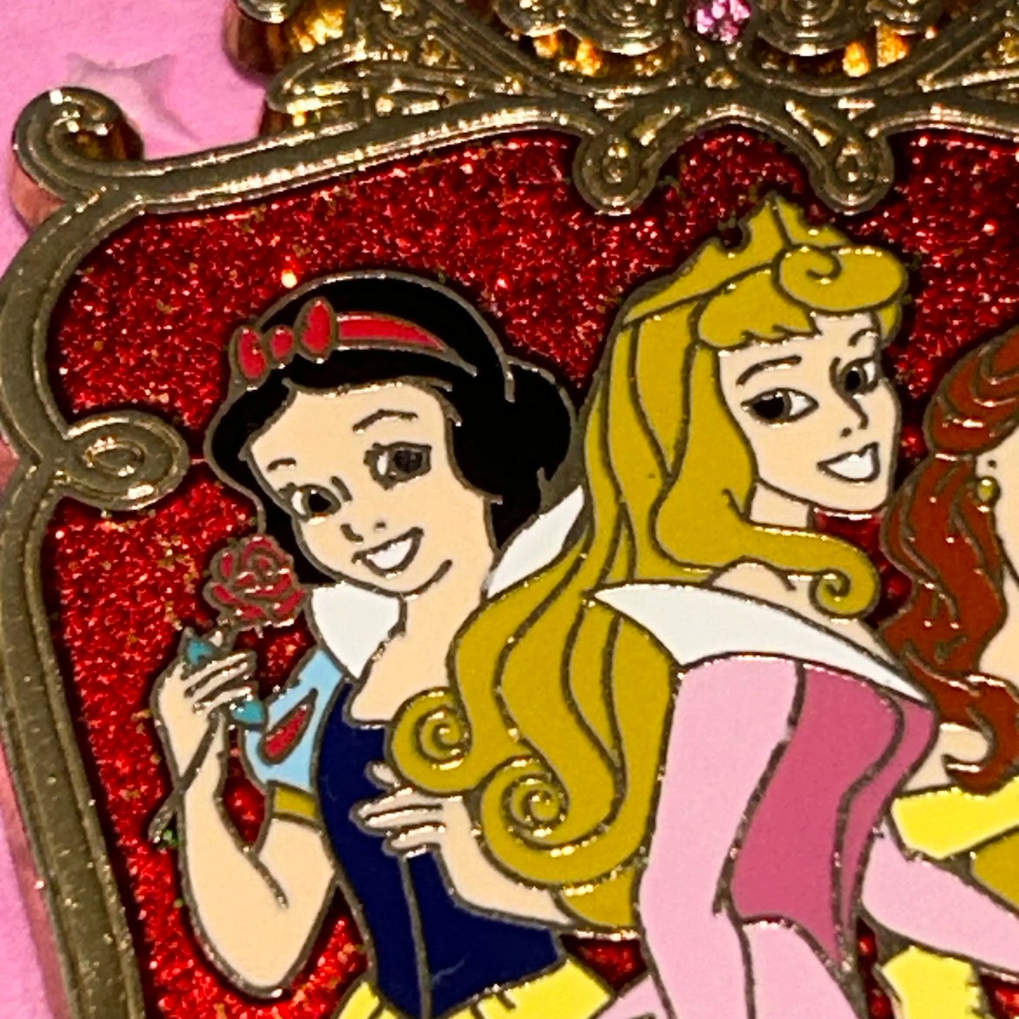 2007 Princesses Pin With Belle, Snow White, and Aurora
