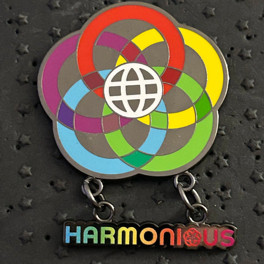 2023 - Harmonious - EPCOT - Rainbow Dangle - Disney Pin
