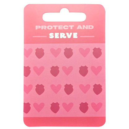 2025 - Protect and Serve - Sassy Policeman - 24 k Gold Plated Pin