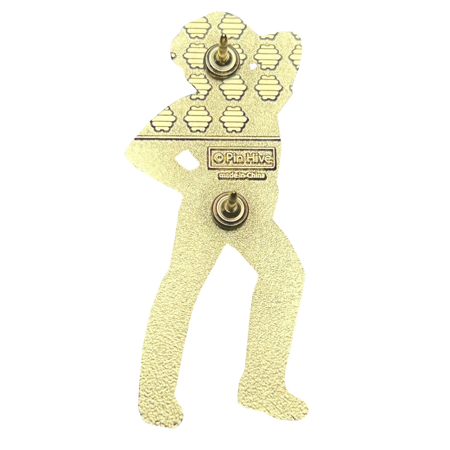 2025 - Protect and Serve - Sassy Policeman - 24 k Gold Plated Pin