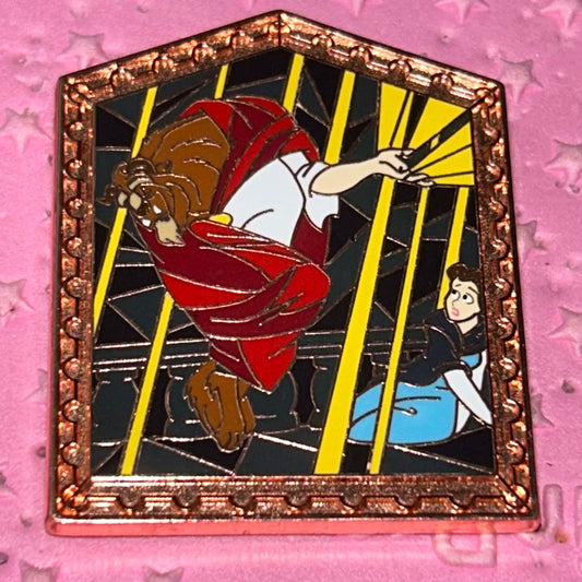 2022 Stained Glass Style Pin Beast Transformation