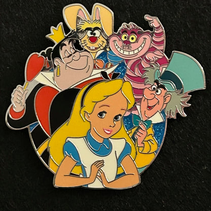 2025 - Alice in Wonderland - Character Cluster - Disney Pin