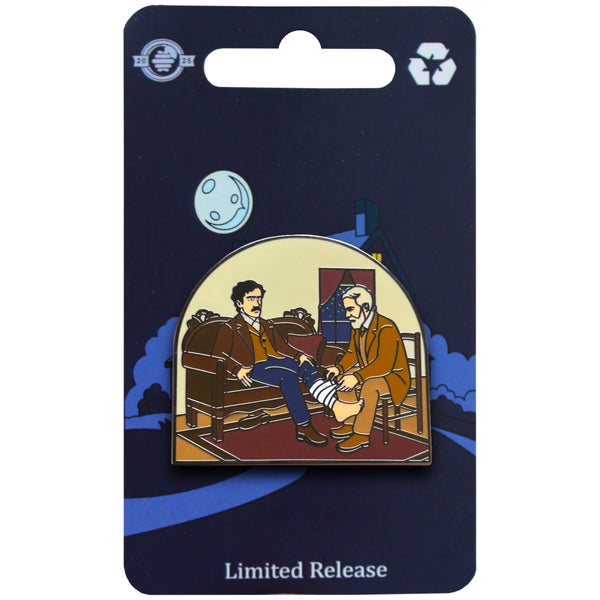2025 - Dr Mudd and John Wilkes Booth - LR - Historical Series Pin