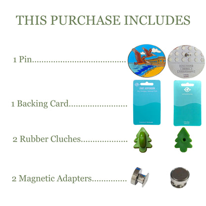 2025 - Pelicans on South Beach - DRTO National Park - Limited Release Pin
