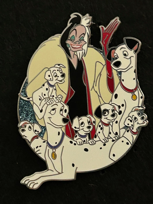 2025 - Cruella De Vil - 101 Dalmatians - Disney Pin